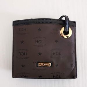 NEW HCL Brown Leather Crossbody Bag